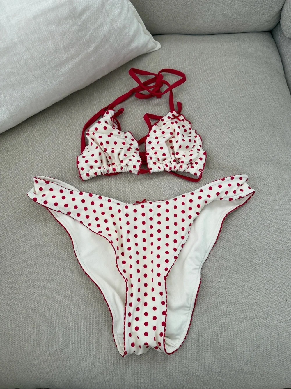 pink by frankie’s bikini lovebug set